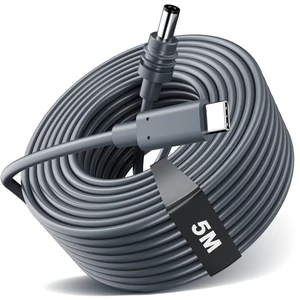Starlink Mini USB C to DC Power Cable 5M/16.4FT, 18AWG Waterproof Starlink Mini Cable with 5.5x2.1mm Connector, Works with 100W PD Power Source, Outdoor RV Camping Travel Accessories Starlink Mini USB C to DC Power Cable 5M/16.4FT, 18AWG Waterproof Starlink Mini Cable with 5.5x2.1mm Connector, Works with 100W PD Power Source, Outdoor RV Camping Travel Accessories