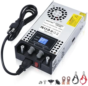 AC to DC Converter 60V DC Power Supply Adjustable 0-60V 0-10A SMPS Max 600W Switching Power Supply for Led Strip, Motor Pump, CCTV, 3D Printer, Lab Computer AC to DC Converter 60V DC Power Supply Adjustable 0-60V 0-10A SMPS Max 600W Switching Power Supply for Led Strip, Motor Pump, CCTV, 3D Printer, Lab Computer