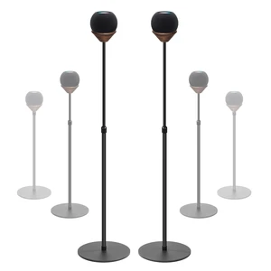 2-Pack Floor Homepod Mini Stand,Height Adjustable 15.7 In-31.4 in Black Wooden Tray Safety Stability and Anti Slip BottomMini Speaker Accessories Are Suitable for Home Living Rooms, Bedrooms, Gyms 2-Pack Floor Homepod Mini Stand,Height Adjustable 15.7 In-31.4 in Black Wooden Tray Safety Stability and Anti Slip BottomMini Speaker Accessories Are Suitable for Home Living Rooms, Bedrooms, Gyms
