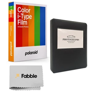 Color i-Type Instant Film (8 Exposures) + 5" Photo Album for Prints - Gift Bundle Color i-Type Instant Film (8 Exposures) + 5" Photo Album for Prints - Gift Bundle