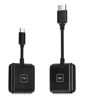 Wireless USB C to HD Transmitter and Receiver Kit Plug n Play, Compatible with iPhone 15 16 17 Mac iPad to TV Projector Monitor Wireless USB C to HD Transmitter and Receiver Kit Plug n Play, Compatible with iPhone 15 16 17 Mac iPad to TV Projector Monitor
