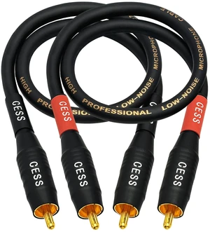 Waterproof RCA Male to Male Cable, 2-Pack (1 Foot) Durable cable construction for demanding audio routing Waterproof RCA Male to Male Cable, 2-Pack (1 Foot) Durable cable construction for demanding audio routing