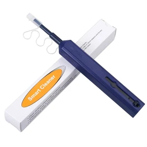 Fiber Optic Cleaner,Fiber Optic Cleaning Pen 1.25mm Ferrules LC/MU FTTH Connector Cleaning Tools with 800+ Times Fiber Optic Cleaner,Fiber Optic Cleaning Pen 1.25mm Ferrules LC/MU FTTH Connector Cleaning Tools with 800+ Times