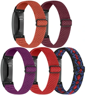 Elastic Watch Band Compatible with Fitbit Inspire /3/2/HR/Ace 2/3, Soft Nylon Sport Wristband Replacement Straps For Women & Men Elastic Watch Band Compatible with Fitbit Inspire /3/2/HR/Ace 2/3, Soft Nylon Sport Wristband Replacement Straps For Women & Men