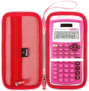 Hard EVA Case for TI-30XIIS TI-30XS TI-30Xa TI-36X Pro Calculator (Red) Hard EVA Case for TI-30XIIS TI-30XS TI-30Xa TI-36X Pro Calculator (Red)