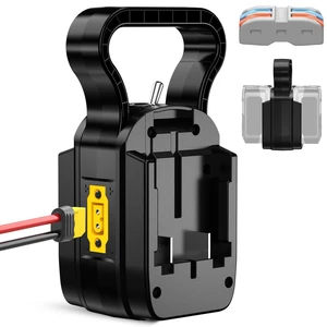 2 in 1 for Craftsman 20V Battery Adapter, Dual Voltage 18V/20V & 36V/40V Output 14AWG 8Inch Wire with Switch Fuses Wire Terminals Power Connector for DIY RC Toys Robotics Tools 2 in 1 for Craftsman 20V Battery Adapter, Dual Voltage 18V/20V & 36V/40V Output 14AWG 8Inch Wire with Switch Fuses Wire Terminals Power Connector for DIY RC Toys Robotics Tools