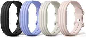 4 Pack Active Band Compatible with Google Fitbit Air Band Soft Silicone Replacement Sport Strap for Fitbit Air Band for Women Men 4 Pack Active Band Compatible with Google Fitbit Air Band Soft Silicone Replacement Sport Strap for Fitbit Air Band for Women Men