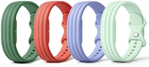 4 Pack Active Band Compatible with Google Fitbit Air Band Soft Silicone Replacement Sport Strap for Fitbit Air Band for Women Men 4 Pack Active Band Compatible with Google Fitbit Air Band Soft Silicone Replacement Sport Strap for Fitbit Air Band for Women Men