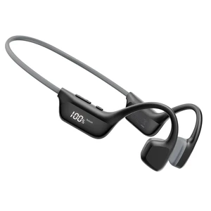 BoneBeat RunDigital Bone Conduction Bluetooth Sport Headphones, Black Workout Headphones with LED Display; IP67 Waterproof Open Ear Headphones; Fast Charge; Bluetooth 6.0; Running/Cycling/Hiking BoneBeat RunDigital Bone Conduction Bluetooth Sport Headphones, Black Workout Headphones with LED Display; IP67 Waterproof Open Ear Headphones; Fast Charge; Bluetooth 6.0; Running/Cycling/Hiking