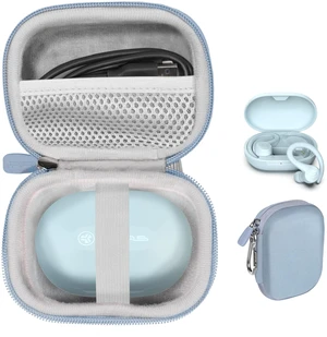 Case for JLab Go Air Sport, Air Sport+, JLab Go, JBuds ANC 4, Epic ANC 3 (Light Blue) Case for JLab Go Air Sport, Air Sport+, JLab Go, JBuds ANC 4, Epic ANC 3 (Light Blue)