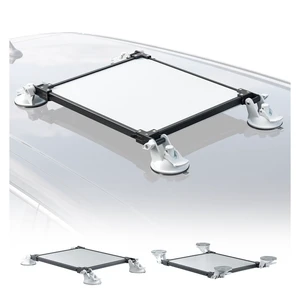 Starlink Mini Car Mount Suction Cup Holder for Sunroof & Window Dual-Sided Versatility, 4 Metal Sided Frame with Strong Vacuum Base, Starlink Mini Accessories for RV, Boat, Truck Starlink Mini Car Mount Suction Cup Holder for Sunroof & Window Dual-Sided Versatility, 4 Metal Sided Frame with Strong Vacuum Base, Starlink Mini Accessories for RV, Boat, Truck