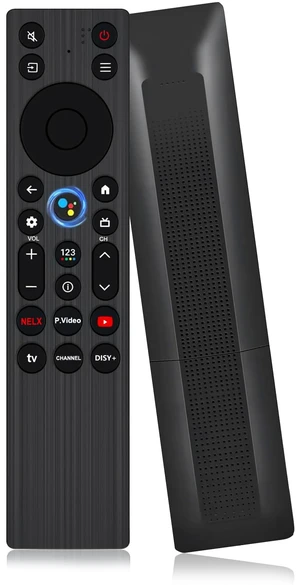 Voice Replacement Remote Control for TCL TV, Compatible with TCL QM5K/ QM6k/ QM7K LED QLED HDR QD-Mini 4K Google Smart TVs Voice Replacement Remote Control for TCL TV, Compatible with TCL QM5K/ QM6k/ QM7K LED QLED HDR QD-Mini 4K Google Smart TVs