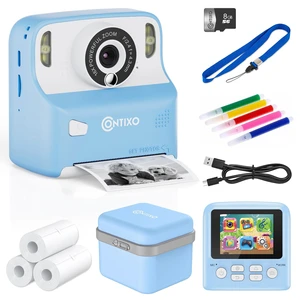 KC2A Kids Instant Print Camera with 2.4 Screen, 12MP Photo, 1080P Video, 3 Print Rolls, MP3 Player, Type-C Charging Fun Digital Camera Gift for Girls & Boys Ages 412 Blue KC2A Kids Instant Print Camera with 2.4 Screen, 12MP Photo, 1080P Video, 3 Print Rolls, MP3 Player, Type-C Charging Fun Digital Camera Gift for Girls & Boys Ages 412 Blue