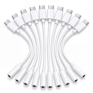 Headphone Jack Adapter to USB C, 3.5mm Aux to USBC Audio Converter Type C Dongle Connector Compatible with Iphone 17/16/16 Pro/15/15 Pro/Pro Max/Plus, Apple Ipad Samsung Galaxy S25/S24/S23/S22 Headphone Jack Adapter to USB C, 3.5mm Aux to USBC Audio Converter Type C Dongle Connector Compatible with Iphone 17/16/16 Pro/15/15 Pro/Pro Max/Plus, Apple Ipad Samsung Galaxy S25/S24/S23/S22