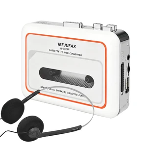 Cassette Player Recorder, Portable Cassette Tape Player with Built-in Dual Speakers, Auto Reverse, Cassette to MP3 Converter,Rewind Stereo Cassette White Cassette Player Recorder, Portable Cassette Tape Player with Built-in Dual Speakers, Auto Reverse, Cassette to MP3 Converter,Rewind Stereo Cassette White