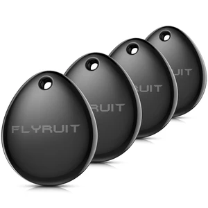 Air Tracker Tags-4 Pack for Apple Find My, iOS Only, Official MFi Certified Smart Bluetooth Key Finder, Tracking Device for Iphone, Mini Finder Locator for Luggage, Backpack, Wallet, Bags, eBike Air Tracker Tags-4 Pack for Apple Find My, iOS Only, Official MFi Certified Smart Bluetooth Key Finder, Tracking Device for Iphone, Mini Finder Locator for Luggage, Backpack, Wallet, Bags, eBike