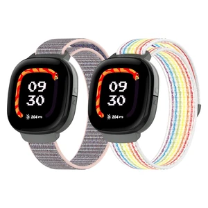 Nylon Bands Compatible with Google Fitbit Ace LTE (2024) Breathable Hook & Loop Sport Replacement Straps, Soft Adjustable Colorful Wristband Nylon Bands Compatible with Google Fitbit Ace LTE (2024) Breathable Hook & Loop Sport Replacement Straps, Soft Adjustable Colorful Wristband