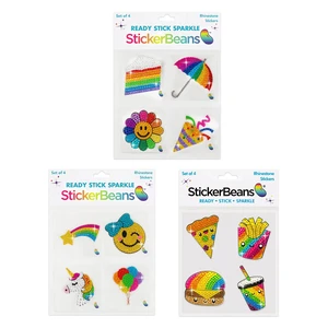 ® Rhinestone Stickers Bundles and Sets Unique Sparkly Cut-to-Shape for Collecting, Trading, Decorating Laptops, Phone Cases, Scrapbooks (Rainbows & Unicorns) ® Rhinestone Stickers Bundles and Sets Unique Sparkly Cut-to-Shape for Collecting, Trading, Decorating Laptops, Phone Cases, Scrapbooks (Rainbows & Unicorns)