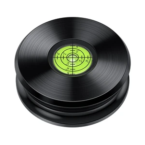 Record Weight Stabilizer, 317g/11.18oz Record Weight, Vinyl Weight Built-in Bubble Level, Fits Under Most Protective Covers, Soft Felt Base Protects Records, Reduces Vibration for Richer Record Weight Stabilizer, 317g/11.18oz Record Weight, Vinyl Weight Built-in Bubble Level, Fits Under Most Protective Covers, Soft Felt Base Protects Records, Reduces Vibration for Richer