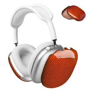 Case Cover Compatible with AirPods Max Glossy Orange Glass Fiber Glossy Ear Cups Covers,Hard Protective Anti-Scratch case Compatible with AirPods Max 2/1(Orange) Case Cover Compatible with AirPods Max Glossy Orange Glass Fiber Glossy Ear Cups Covers,Hard Protective Anti-Scratch case Compatible with AirPods Max 2/1(Orange)
