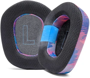 Freeze G733 - Cooling Gel Earpads for Logitech G733 Headphones Made by Wicked Cushions Enhanced Comfort & Thickness with Cooling Gel Technology Speed Racer Freeze G733 - Cooling Gel Earpads for Logitech G733 Headphones Made by Wicked Cushions Enhanced Comfort & Thickness with Cooling Gel Technology Speed Racer
