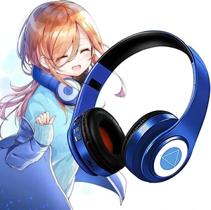 Nakano Miku Bluetooth Headphones,Miku Headphones,The Quintessential Quintuplets Manga Cartoon Cosplay Props,Folding Hi-Fi Stereo Headphone for Cosplay,Family Leisure, Party, Travel Nakano Miku Bluetooth Headphones,Miku Headphones,The Quintessential Quintuplets Manga Cartoon Cosplay Props,Folding Hi-Fi Stereo Headphone for Cosplay,Family Leisure, Party, Travel