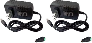 5V 3A DC Power Supply Adapter AC 100V~240V to DC 5Volt Power Supply 3A 15W Converter 5.5X 2.5mm Plug 5Volt 3Amp 2A 1A Power Adapter for 5V LED Lights Security Camera Security System (Pack of 2) 5V 3A DC Power Supply Adapter AC 100V~240V to DC 5Volt Power Supply 3A 15W Converter 5.5X 2.5mm Plug 5Volt 3Amp 2A 1A Power Adapter for 5V LED Lights Security Camera Security System (Pack of 2)