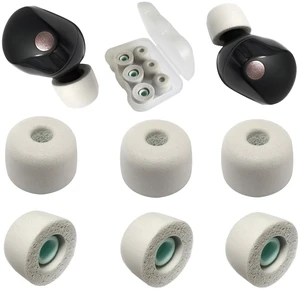 Memory Foam Replacement Earbuds Tips for Sony WF-1000XM5 with Filter Screen 3 Pairs Large, Sport Anti-slip Earbuds Accessories for Sony Earbuds, Noise Isolating & Comfort Fit, Gray Memory Foam Replacement Earbuds Tips for Sony WF-1000XM5 with Filter Screen 3 Pairs Large, Sport Anti-slip Earbuds Accessories for Sony Earbuds, Noise Isolating & Comfort Fit, Gray