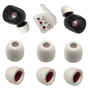Memory Foam Replacement Earbuds Tips for Sony WF-1000XM5 with Filter Screen 3 Pairs Extra Small Sport Anti-slip XS Earbuds Accessories for Sony Earbuds, Noise Isolating & Comfort Fit, Gray Memory Foam Replacement Earbuds Tips for Sony WF-1000XM5 with Filter Screen 3 Pairs Extra Small Sport Anti-slip XS Earbuds Accessories for Sony Earbuds, Noise Isolating & Comfort Fit, Gray