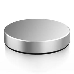 Turntable-Safe 7.1±0.2 oz (200±5 g) Aluminum Record Weight Stabilizer Balanced Vinyl Record Weight, Low-Profile Design, Soft Velvet Felt Damping Base, Reduces Micro-Vibration & Resonance, Silver Turntable-Safe 7.1±0.2 oz (200±5 g) Aluminum Record Weight Stabilizer Balanced Vinyl Record Weight, Low-Profile Design, Soft Velvet Felt Damping Base, Reduces Micro-Vibration & Resonance, Silver