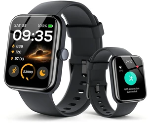 2026 Smart Watch for Men Women, GPS, 3ATM Waterproof, AI Voice Assistant 1.85" Fitness Tracker,100 Sports Modes incl. Swimming, Heart Rate, SpO2, Sleep & Stress, Bluetooth Calls for Android iOS 2026 Smart Watch for Men Women, GPS, 3ATM Waterproof, AI Voice Assistant 1.85" Fitness Tracker,100 Sports Modes incl. Swimming, Heart Rate, SpO2, Sleep & Stress, Bluetooth Calls for Android iOS