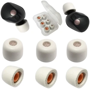 Memory Foam Replacement Earbuds Tips for Sony WF-1000XM5 with Filter Screen 3 Pairs Small Sport Anti-slip Earbuds Accessories for Sony Earbuds, Noise Isolating & Comfort Fit, Gray Memory Foam Replacement Earbuds Tips for Sony WF-1000XM5 with Filter Screen 3 Pairs Small Sport Anti-slip Earbuds Accessories for Sony Earbuds, Noise Isolating & Comfort Fit, Gray