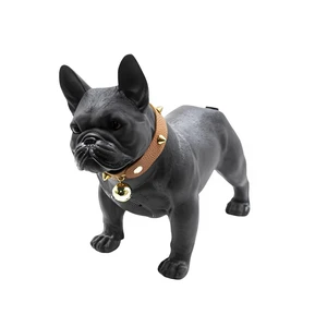 Bulldog Style Bluetooth Speaker, Dog Collar Chain, Black, MD568 FM Radio Built In, Rechargeable Battery, DC 5V Input, Novelty Gift Idea, Desk or Shelf Display, Loud Playback Bulldog Style Bluetooth Speaker, Dog Collar Chain, Black, MD568 FM Radio Built In, Rechargeable Battery, DC 5V Input, Novelty Gift Idea, Desk or Shelf Display, Loud Playback
