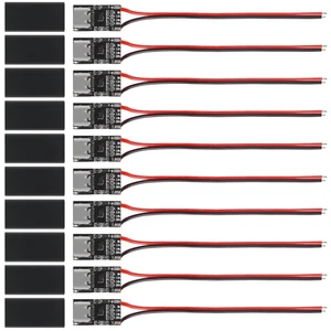 10PCS Type-C PD3.0 QC Trigger Board USB-C PD QC 5V 9V 12V 15V 20V DC Fixed Voltage Power Trigger Module 5A with QC Trigger Housing for Household Electronics 10PCS Type-C PD3.0 QC Trigger Board USB-C PD QC 5V 9V 12V 15V 20V DC Fixed Voltage Power Trigger Module 5A with QC Trigger Housing for Household Electronics