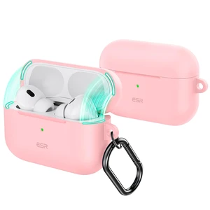 for AirPods Pro 2 Case, Magnetic Lid, Cloud Series, Pink Compatible with AirPods Pro 2nd/1st Case (2023/2022/2019), (USB-C/Lightning Cable), Full Drop Protection Cover with Carabiner for AirPods Pro 2 Case, Magnetic Lid, Cloud Series, Pink Compatible with AirPods Pro 2nd/1st Case (2023/2022/2019), (USB-C/Lightning Cable), Full Drop Protection Cover with Carabiner
