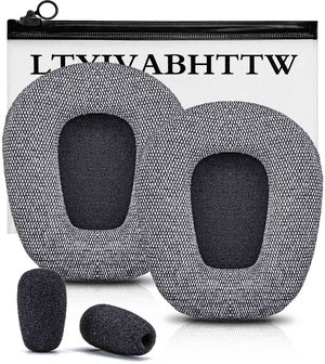 B450-XT B550-XT Kit Replacement Ear Pads Cushions - Compatible with B450 XT / B550 XT Headset I B450-XT/B550-XT Replacement Cushion Kit (Comfortable Gray Fabric) B450-XT B550-XT Kit Replacement Ear Pads Cushions - Compatible with B450 XT / B550 XT Headset I B450-XT/B550-XT Replacement Cushion Kit (Comfortable Gray Fabric)