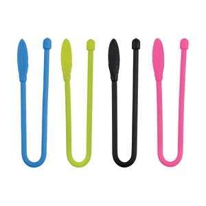 Gear Tie Cordable, The Orginal Reusable Rubber Twist Tie with Stretch-Loop For Cord Management + Storage, 6-Inch, Assorted Colors, 4 Pack, Made in the USA Gear Tie Cordable, The Orginal Reusable Rubber Twist Tie with Stretch-Loop For Cord Management + Storage, 6-Inch, Assorted Colors, 4 Pack, Made in the USA