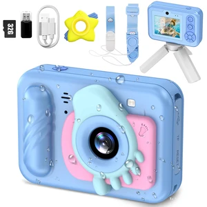 Underwater Camera for Kids - IP68 Waterproof Camera, 48MP Dual Lens, 1080P Video Recording, Toddler Camera for Pool & Beach, Ideal Christmas Birthday Gifts for Boys Girls Age 3-12 (Sky Blue) Underwater Camera for Kids - IP68 Waterproof Camera, 48MP Dual Lens, 1080P Video Recording, Toddler Camera for Pool & Beach, Ideal Christmas Birthday Gifts for Boys Girls Age 3-12 (Sky Blue)