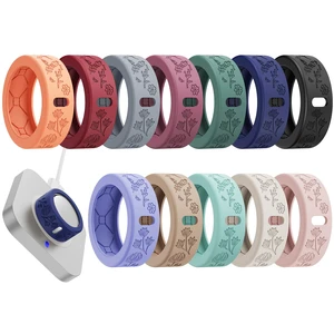 Floral Cover for Oura Ring 4/3/ 4 Ceramic/Samsung/Ultrahuman, Support Charging Silicone Ring Protector for Women/Girls/Men, Dressy Accessories, 12 Pack (Multicolor, S) Floral Cover for Oura Ring 4/3/ 4 Ceramic/Samsung/Ultrahuman, Support Charging Silicone Ring Protector for Women/Girls/Men, Dressy Accessories, 12 Pack (Multicolor, S)