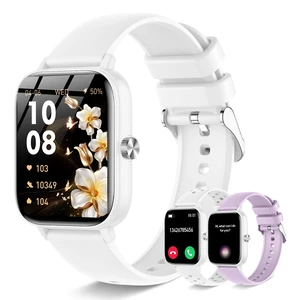 Smart Watch for Women Men (Answer/Make Call), Fitness Tracker, 1.83" HD Screen with 24-Hour Heart Rate/Sleep Monitor, IP68 Waterproof, 130+ Sports Modes, Smartwatch for Android iOS, White Smart Watch for Women Men (Answer/Make Call), Fitness Tracker, 1.83" HD Screen with 24-Hour Heart Rate/Sleep Monitor, IP68 Waterproof, 130+ Sports Modes, Smartwatch for Android iOS, White