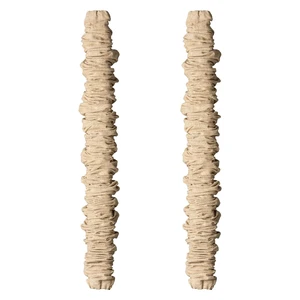 ELFCAB Fabric Cord Cover & Chandelier Chain Cover Natural Linen 2 Pack, Each 6 Feet Long, For Chandelier Lighting Wires, Easy to Install ELFCAB Fabric Cord Cover & Chandelier Chain Cover Natural Linen 2 Pack, Each 6 Feet Long, For Chandelier Lighting Wires, Easy to Install
