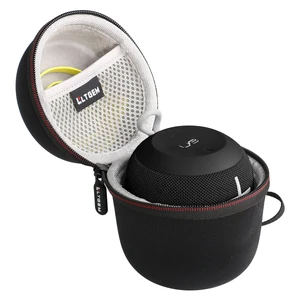 LTGEM Case for Ultimate Ears WONDERBOOM 4 Waterproof Speaker, Black/Gray Hard EVA Shell, Water-Resistant, Shock Protection, Scratch-Resistant Interior, Portable Travel Storage Case Only LTGEM Case for Ultimate Ears WONDERBOOM 4 Waterproof Speaker, Black/Gray Hard EVA Shell, Water-Resistant, Shock Protection, Scratch-Resistant Interior, Portable Travel Storage Case Only