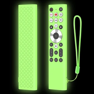 Glow Cover for ERF6A80 ERF6G80H ERF6F80H Voice Remote for Hisense U6 U7 U8 U9 Series 4K Smart TV 2024 Green Silicone Case - Lime Green Glow Cover for ERF6A80 ERF6G80H ERF6F80H Voice Remote for Hisense U6 U7 U8 U9 Series 4K Smart TV 2024 Green Silicone Case - Lime Green