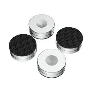 HiFi Speaker Stand Feet Pads, 30x10mm, Stainless Steel Speaker Isolation Feet for DVD/Amplifier/Turntables/Subwoofer HiFi Speaker Stand Feet Pads, 30x10mm, Stainless Steel Speaker Isolation Feet for DVD/Amplifier/Turntables/Subwoofer