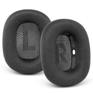 Ear Cushions for Apple AirPods Max, GVOEARS Mesh Earpads Replacement Cover Air Pods Max Headphones Ear Muffs with Soft Foam & Strong Magnet (Space Gray) Ear Cushions for Apple AirPods Max, GVOEARS Mesh Earpads Replacement Cover Air Pods Max Headphones Ear Muffs with Soft Foam & Strong Magnet (Space Gray)