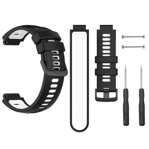 Waterproof Bands Compatible with Garmin Forerunner 735XT / Garmin Forerunner 235 / Garmin Approach S20, Classic Soft Sports Replacement Wristbands Waterproof Bands Compatible with Garmin Forerunner 735XT / Garmin Forerunner 235 / Garmin Approach S20, Classic Soft Sports Replacement Wristbands