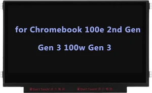 11.6" Screen Replacement for Lenovo 100e Chromebook 2nd Gen/Gen 3 100w Gen 3 4 81QB 81M8 81MA 82Q3 82J7 82J8 82UY 82V0 82HY 82J0 LCD LED Display Panel 1366x768 30 Pin (Side Brackets Non Touch) 11.6" Screen Replacement for Lenovo 100e Chromebook 2nd Gen/Gen 3 100w Gen 3 4 81QB 81M8 81MA 82Q3 82J7 82J8 82UY 82V0 82HY 82J0 LCD LED Display Panel 1366x768 30 Pin (Side Brackets Non Touch)