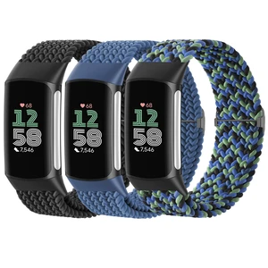Braided Solo Loop Bands Compatible with Fitbit Charge 6/Charge 5, 3 Pack Adjustable Stretchy Wristbands Soft Woven Nylon Replacement for Fitbit Charge 5/Charge 6 Tracker Smart Watch for Women Men Braided Solo Loop Bands Compatible with Fitbit Charge 6/Charge 5, 3 Pack Adjustable Stretchy Wristbands Soft Woven Nylon Replacement for Fitbit Charge 5/Charge 6 Tracker Smart Watch for Women Men