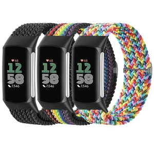 Braided Solo Loop Bands Compatible with Fitbit Charge 6/Charge 5, 3 Pack Adjustable Stretchy Wristbands Soft Woven Nylon Replacement for Fitbit Charge 5/Charge 6 Tracker Smart Watch for Women Men Braided Solo Loop Bands Compatible with Fitbit Charge 6/Charge 5, 3 Pack Adjustable Stretchy Wristbands Soft Woven Nylon Replacement for Fitbit Charge 5/Charge 6 Tracker Smart Watch for Women Men