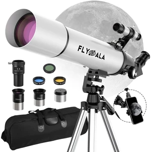 (30X-750X) Telescope for Adults high Powered,80mm Aperture 600mm Focal Length Astronomy Telescope for Kids and Beginners,Astronomical Refractor telescopes for Kids Over 8 Year Old 8-12 (30X-750X) Telescope for Adults high Powered,80mm Aperture 600mm Focal Length Astronomy Telescope for Kids and Beginners,Astronomical Refractor telescopes for Kids Over 8 Year Old 8-12